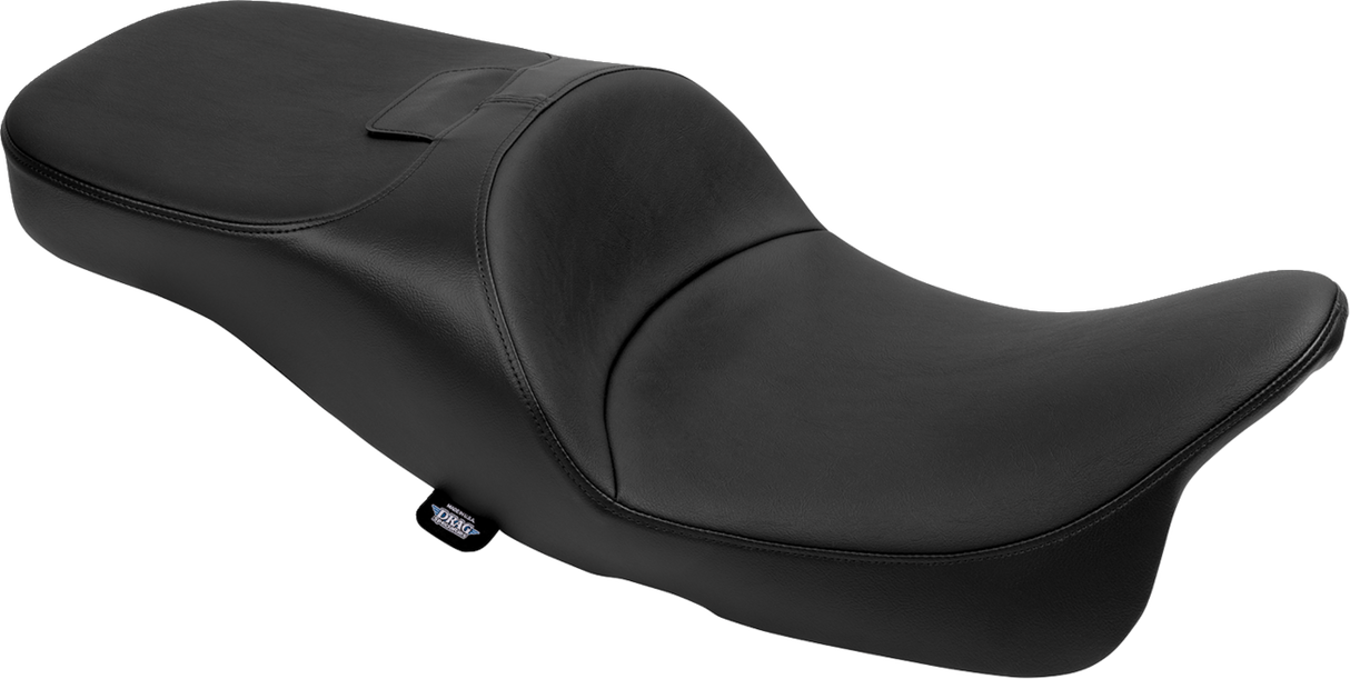 Drag Specialties Seats Extended Reach Freedom Seat for FLT/FLH '09-'25 with Vinyl Cover and Smooth Finish