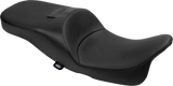 Drag Specialties Seats Extended Reach Freedom Seat for FLT/FLH '09-'25 with Vinyl Cover and Smooth Finish