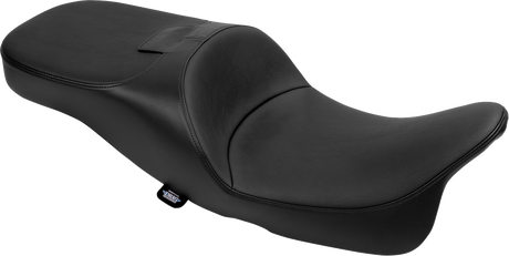 Drag Specialties Seats Extended Reach Freedom Seat for FLT/FLH '09-'25 with Vinyl Cover and Smooth Finish