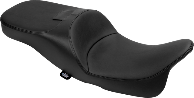 Drag Specialties Seats Extended Reach Freedom Seat for FLT/FLH '09-'25 with Vinyl Cover and Smooth Finish
