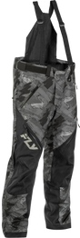 Fly Racing SNX Pro Pant Black for Snowmobile – Weatherproof, Breathable, and Insulated with Adjustable Features
