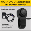 Pathfinder PWRMS Power Switch Mount with 18-inch Power Cable for 22mm Bars