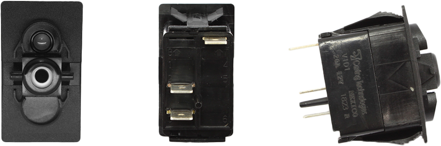 XTC Power Products SW11-IN000000 Dash Switch Body with Contura V-Series Switches for UTVs