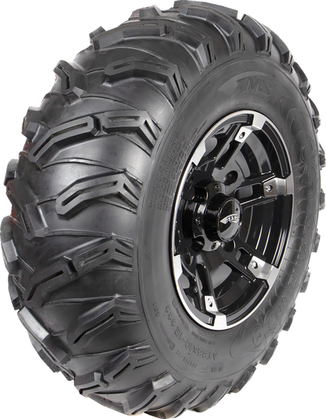 AMS Black Widow 26x9-12 Tire - Aggressive Lugs for Utility Vehicles, Fits 2WD and 4WD Applications
