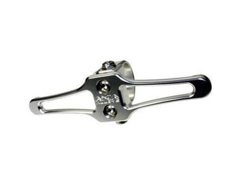 AXIA MODHGH-C Goggle and Helmet Hanger for Off-Road Vehicles - Silver, Roll Bar Mount