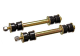 Energy Suspension Universal 3 9/16 Inch Front Black Sway Bar End Links for 2001-2004 Ford Mustang