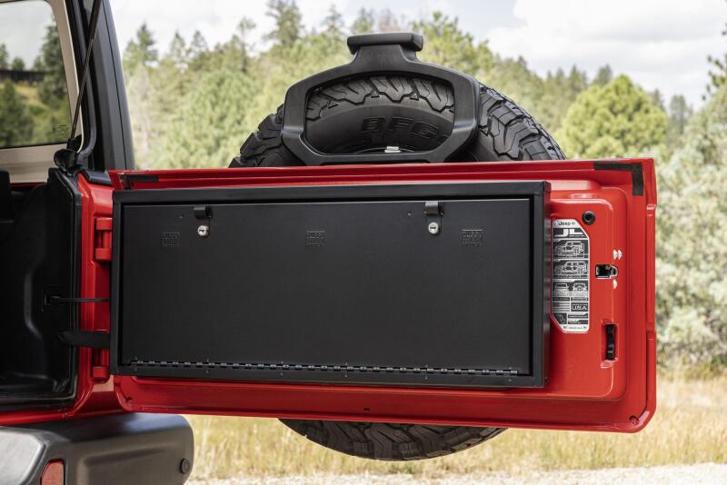 Tuffy Products Jeep Wrangler JL Tailgate Lockbox with Keyed Lock Part #349-01