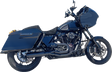 BASSANI XHAUST 2-into-1 Mid-Length Super Bike Exhaust System - 4" Muffler - M8 Touring 1F98B