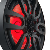 DS18 NXL Series 8-Inch Marine Coaxial Speakers with RGB Lighting – Black, Powersports & Marine Vehicle Fitment
