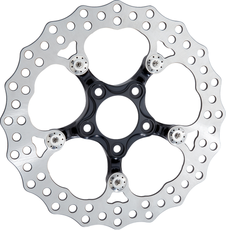 ARLEN NESS Spider Rotor - 12-19/32" - Black - Front 300-108