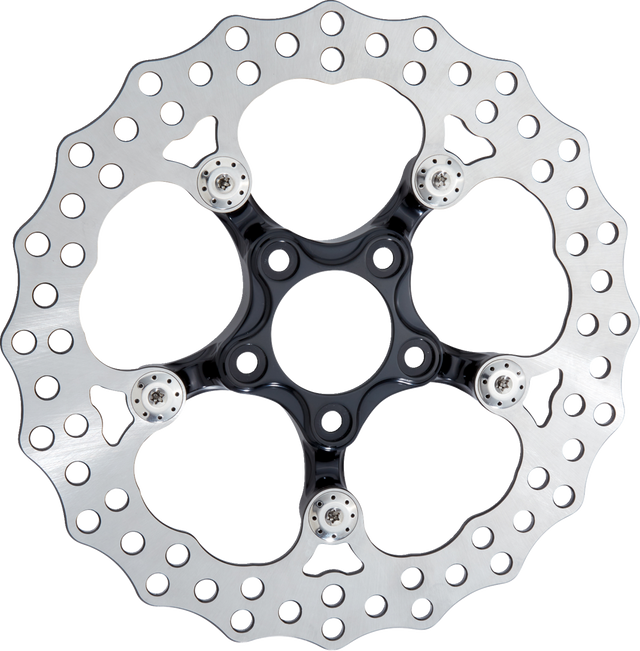 ARLEN NESS Spider Rotor - 12-19/32" - Black - Front 300-108