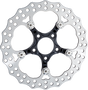 ARLEN NESS Spider Rotor - 12-19/32" - Black - Front 300-108