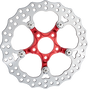 ARLEN NESS Spider Rotor - 12-19/32" - Red - Front 300-111