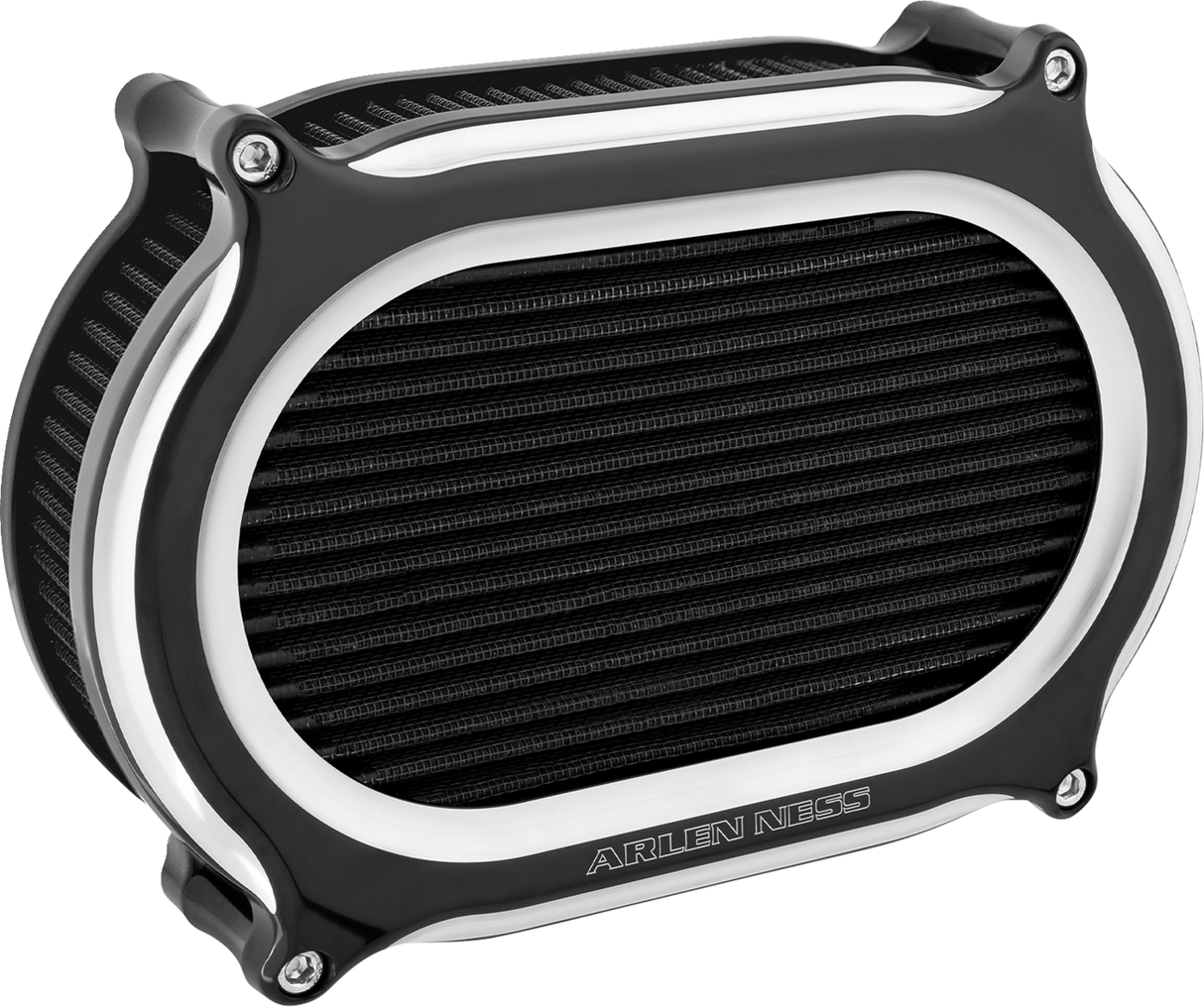 ARLEN NESS Stage 2 Oval Air Cleaner Kit - Black 600-208