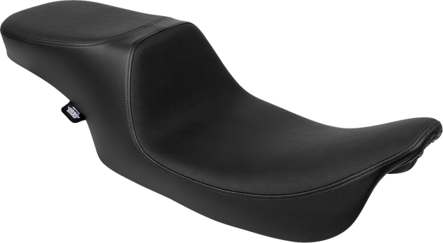 Drag Specialties Seats Predator 2-Up Seat with Vinyl Cover for Harley FL Models 1997-2007 (Part #4695A)