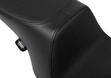 Drag Specialties Seats Predator 2-Up Seat with Vinyl Cover for Harley FL Models 1997-2007 (Part #4695A)