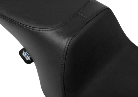 Drag Specialties Seats Predator 2-Up Seat with Vinyl Cover for Harley FL Models 1997-2007 (Part #4695A)