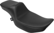 DRAG SPECIALTIES SEATS Predator III Extended Reach Seat for Harley FLH/FLT 2023-2024 - Vinyl/Solar Reflective Leather