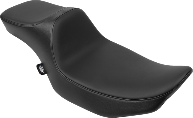 DRAG SPECIALTIES SEATS Predator III Extended Reach Seat for Harley FLH/FLT 2023-2024 - Vinyl/Solar Reflective Leather