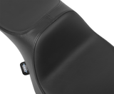 DRAG SPECIALTIES SEATS Predator III Extended Reach Seat for Harley FLH/FLT 2023-2024 - Vinyl/Solar Reflective Leather
