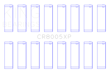 King Engine Bearings Ford/Mercury 5.8L (Size STD) Performance Rod Bearings