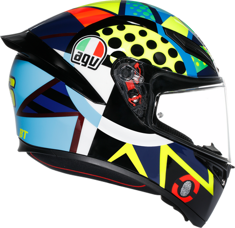 AGV K1 S Rossi Winter Test 2020 Motorcycle Helmet - 2XL, Fits Honda, Yamaha, Suzuki, Kawasaki, and Ducati