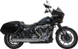 BASSANI XHAUST 4" Slip-On Muffler with 2-1/2" x 10" Baffle Core - Chrome - 49-State 1S38FP