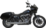 BASSANI XHAUST 4" Slip-On Muffler with 2-1/2" x 10" Baffle Core - Chrome - 49-State 1S38FP