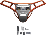 RAVEK Front Bumper/Skid Plate with Amber Lights - Orange - RZR XP 1000 64-317ORLA