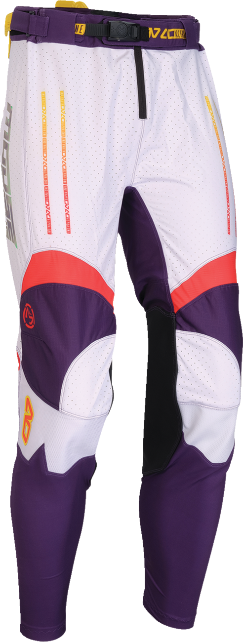 MOOSE OFFROAD Alpha One Pants - Purple/Red - US 28 Slim 2901-12059
