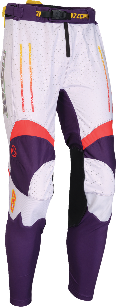 MOOSE OFFROAD Alpha One Pants - Purple/Red - US 28 Slim 2901-12059