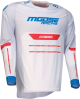 MOOSE OFFROAD Alpha One Jersey - Red/White/Blue - Small 2910-8325