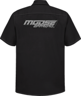 MOOSE OFFROAD Moose Offroad Shop Shirt - Black - Medium MRS01S8BCHMR