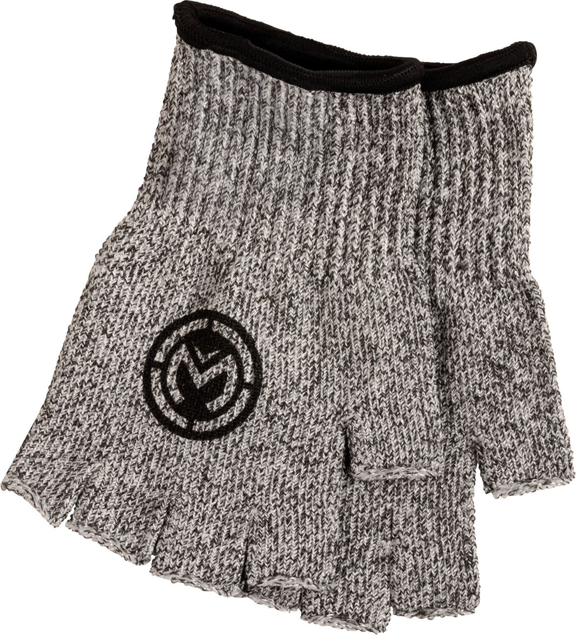 MOOSE OFFROAD Moose Half Finger Glove Liners - Gray - XL 3330-8363