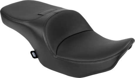 DRAG SPECIALTIES SEATS Freedom Seat for Harley FLT/FLH 2023-2025, Black Vinyl/Solar Leather, Part #4711E