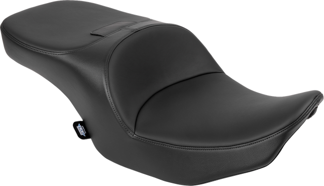 DRAG SPECIALTIES SEATS Freedom Seat for Harley FLT/FLH 2023-2025, Black Vinyl/Solar Leather, Part #4711E
