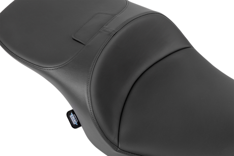 DRAG SPECIALTIES SEATS Freedom Seat for Harley FLT/FLH 2023-2025, Black Vinyl/Solar Leather, Part #4711E