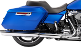 DRAG SPECIALTIES SEATS Freedom Seat for Harley FLT/FLH 2023-2025, Black Vinyl/Solar Leather, Part #4711E