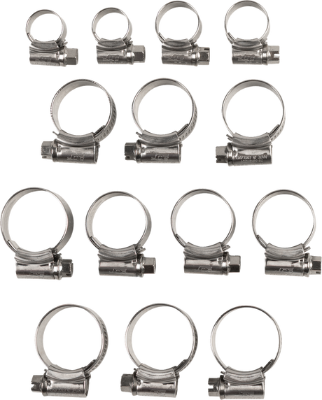 Moose Offroad Radiator Hose Clamp Kit for Honda CK HON-17 - Marine-Grade Stainless Steel