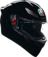 AGV K1 S Helmet - Black Large - Motorcycle Helmet with Ventilation and Pinlock Prepared Fit for Honda, Yamaha, Kawasaki, Suzuki, Harley-Davidson, and more