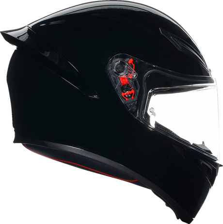 AGV K1 S Helmet - Black Large - Motorcycle Helmet with Ventilation and Pinlock Prepared Fit for Honda, Yamaha, Kawasaki, Suzuki, Harley-Davidson, and more