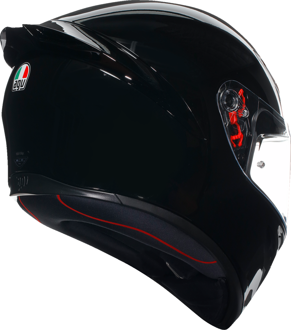 AGV K1 S Helmet - Black Large - Motorcycle Helmet with Ventilation and Pinlock Prepared Fit for Honda, Yamaha, Kawasaki, Suzuki, Harley-Davidson, and more