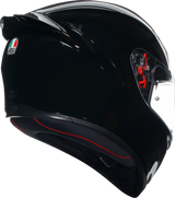 AGV K1 S Helmet - Black Large - Motorcycle Helmet with Ventilation and Pinlock Prepared Fit for Honda, Yamaha, Kawasaki, Suzuki, Harley-Davidson, and more