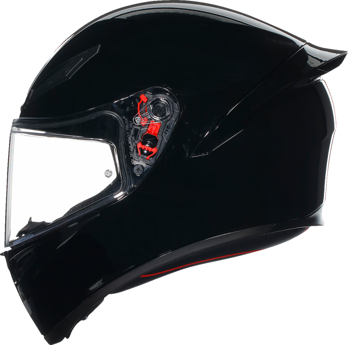 AGV K1 S Helmet - Black Large - Motorcycle Helmet with Ventilation and Pinlock Prepared Fit for Honda, Yamaha, Kawasaki, Suzuki, Harley-Davidson, and more