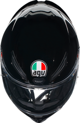 AGV K1 S Helmet - Black Large - Motorcycle Helmet with Ventilation and Pinlock Prepared Fit for Honda, Yamaha, Kawasaki, Suzuki, Harley-Davidson, and more