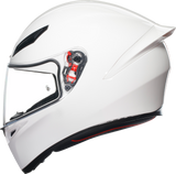 AGV K1 S Helmet - White Small - Sportbike Motorcycle Helmet with Ventilation and Pinlock Prepared Fit for Honda, Yamaha, Kawasaki, Suzuki, and More