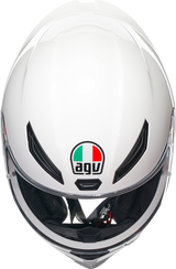 AGV K1 S Helmet - White Small - Sportbike Motorcycle Helmet with Ventilation and Pinlock Prepared Fit for Honda, Yamaha, Kawasaki, Suzuki, and More