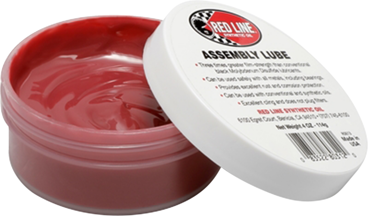 RED LINE SYNTHETIC OIL Assembly Lube - 4 oz 80312