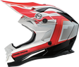MOOSE OFFROAD MR3 Helmet - F.A.F. - White/Black/Red - Small 0110-8933