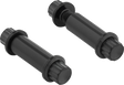 ARLEN NESS Bolt Kit - Footpeg - 12-Point - Titanium - Black 300-801